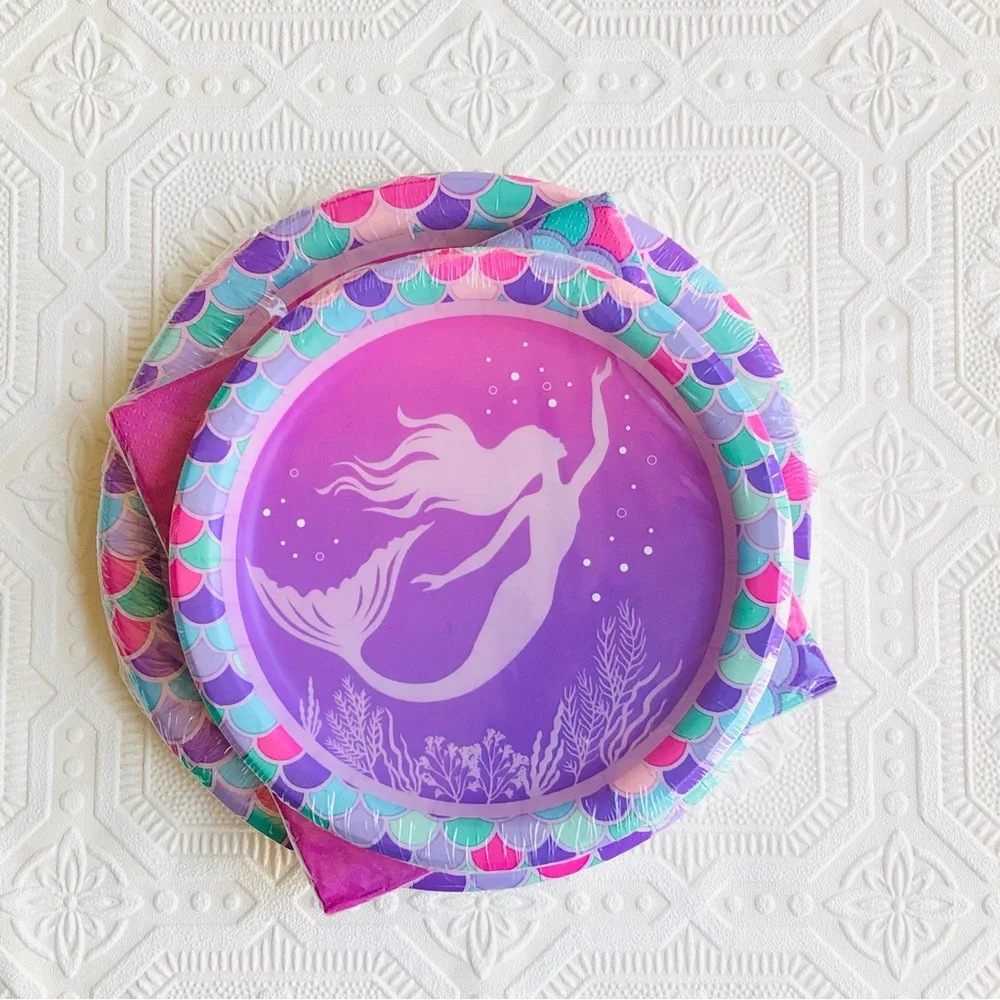 Mermaid Party Supplies 3 pk